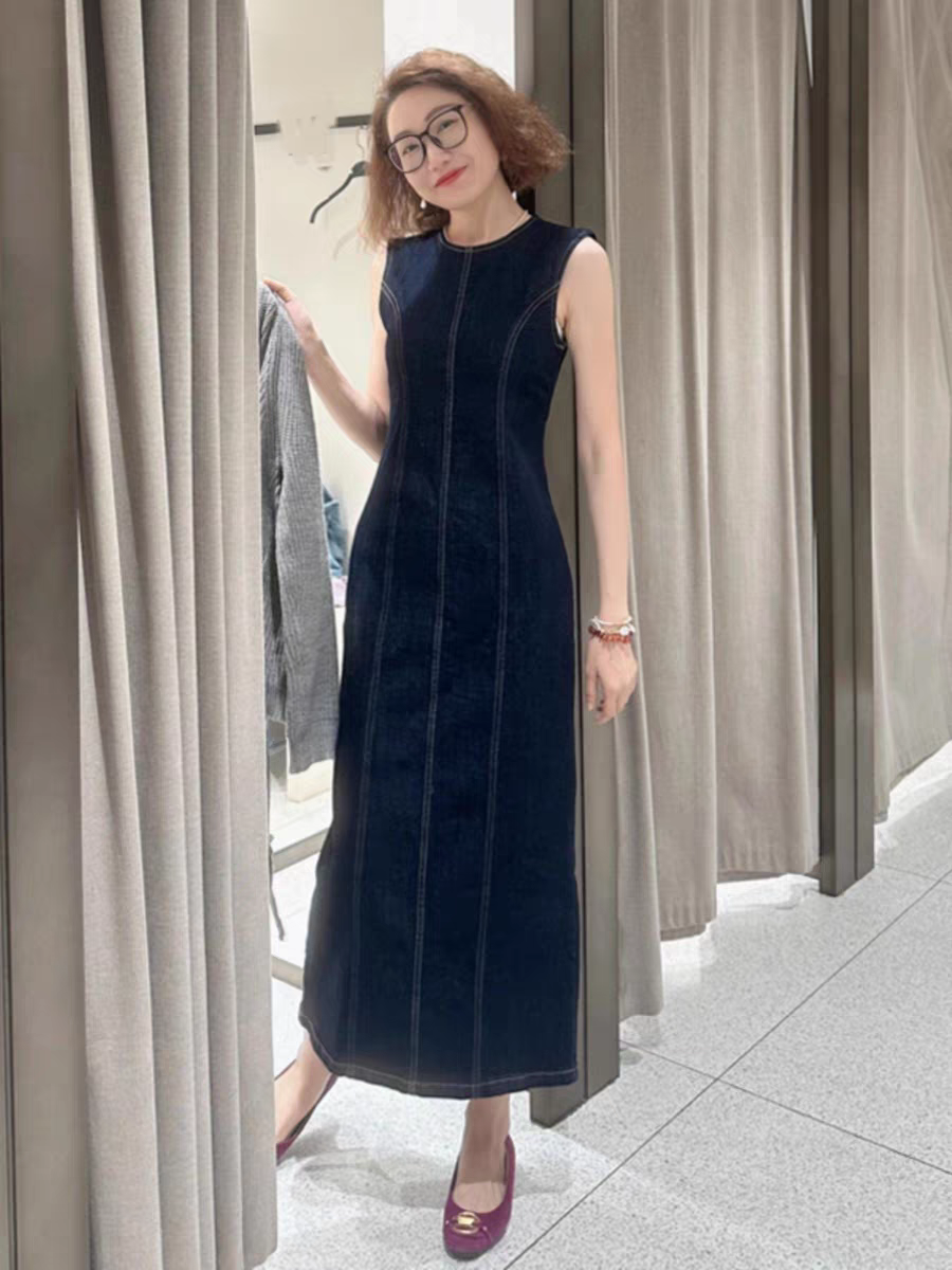 Shay Summer Denim Dress