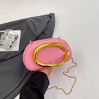 Original Zara Retro Metal Handle Bag