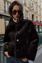 Alison Winter Reversible Leather Jacket