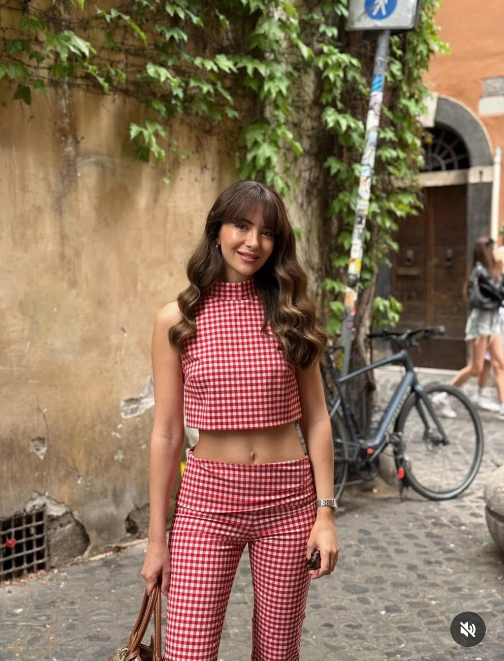 Rachel Summer Plaid Set