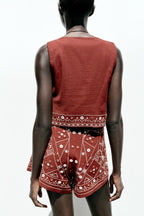 Shehnaaz Summer Two Piece Boho Set