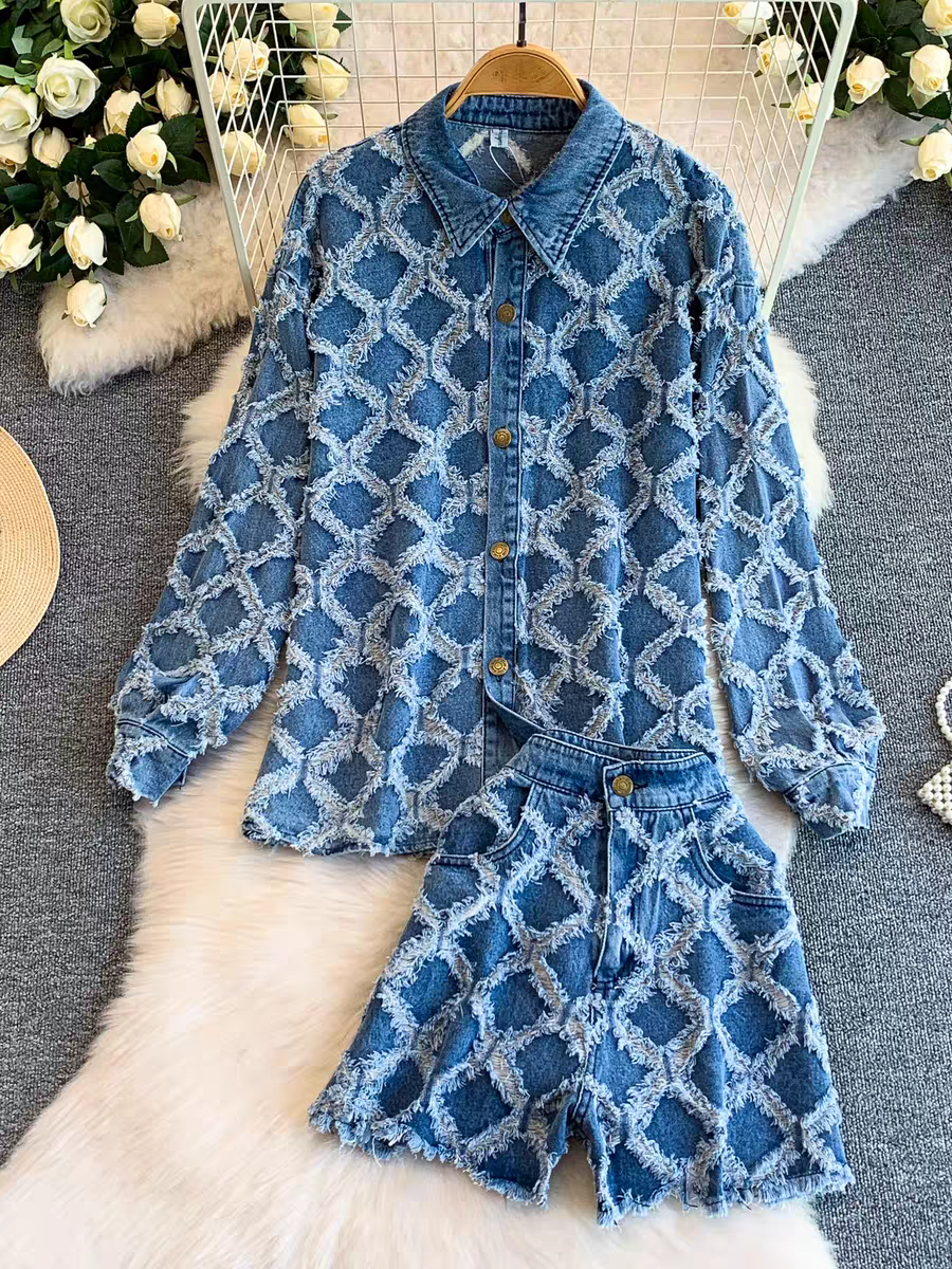 Olivia Summer Denim Set