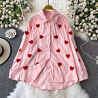 Claire Summer Heart Shirt - 24th Spoke