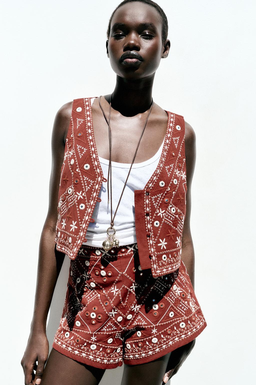 Shehnaaz Summer Two Piece Boho Set