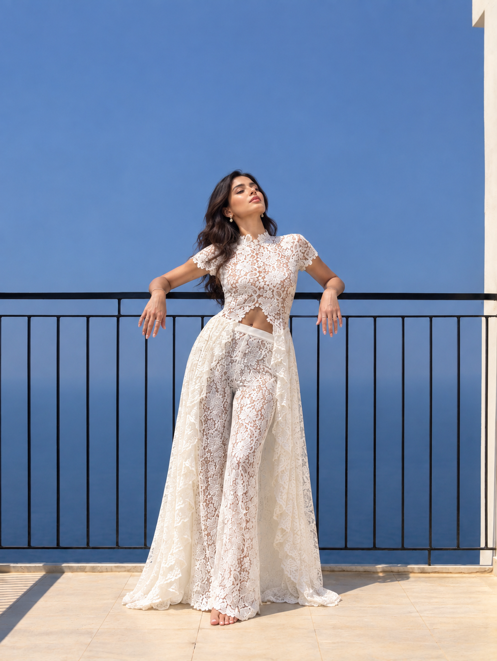 Deepika Lace Set