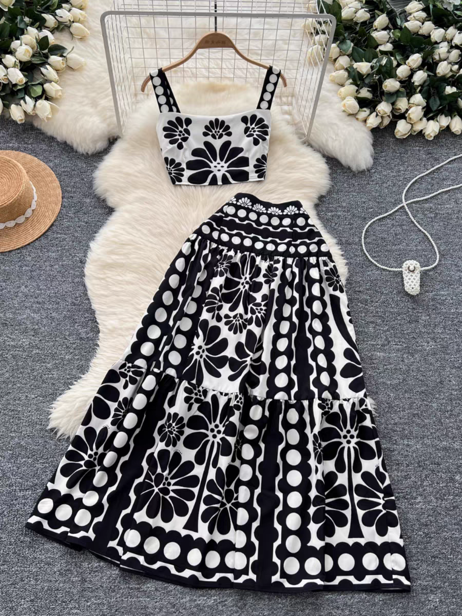Eliot Summer Two Piece Set Dress - 24th Spoke