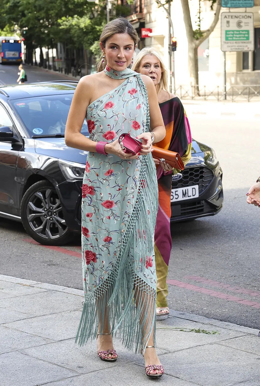 Michelle Tassel Long Dress