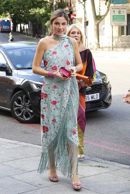 Michelle Tassel Long Dress