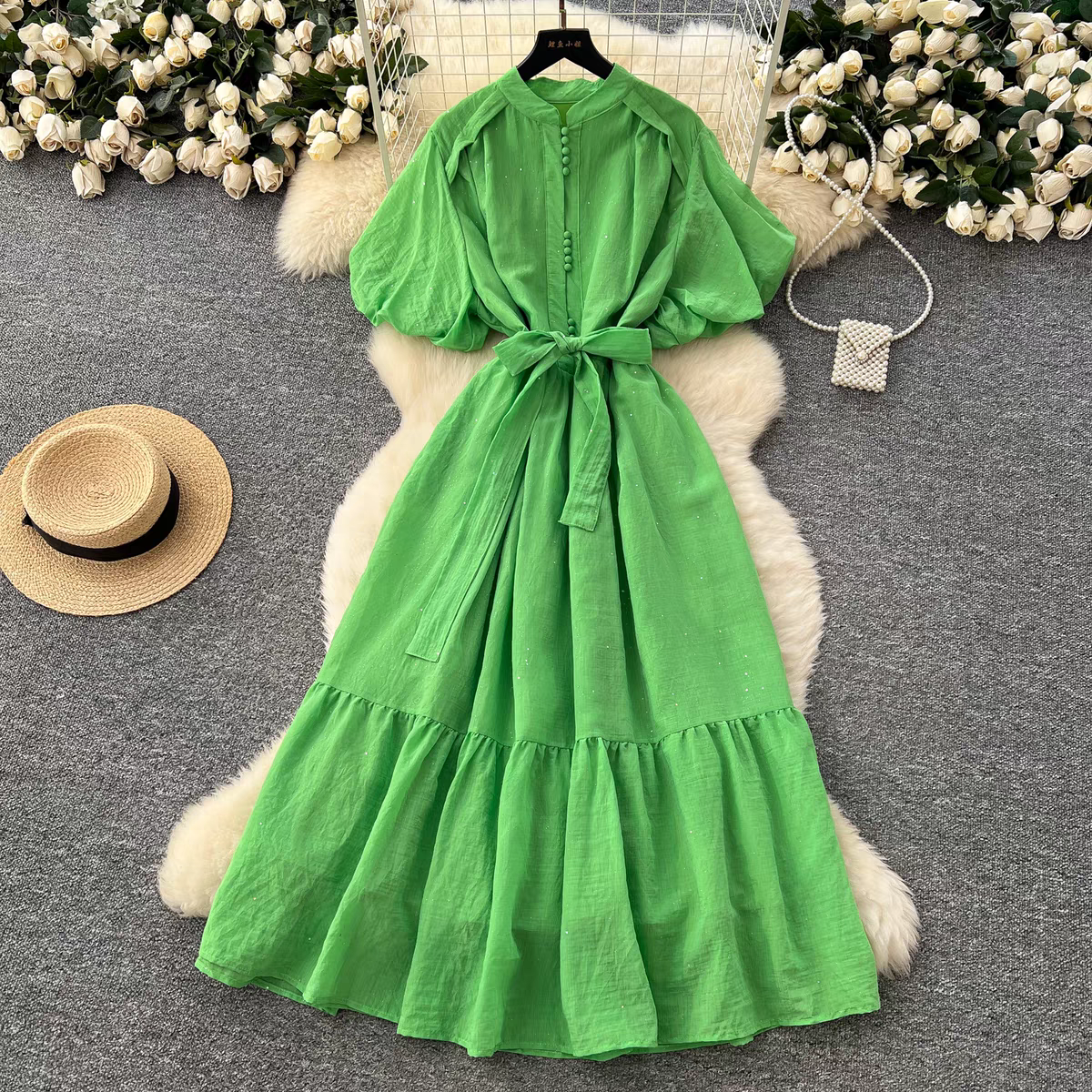 Kate Summer Ruffle Long Dress - 24th Spoke