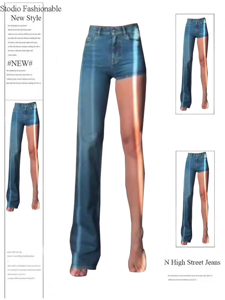 Eliot Summer Denim Retro Jeans