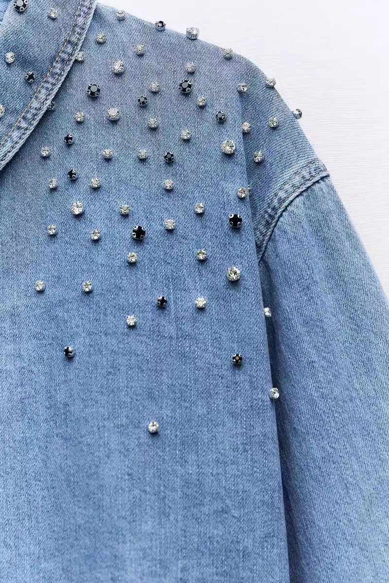 Anushka Summer Denim Shirt - 24th Spoke