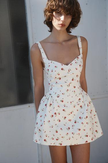 Milena Summer Floral Print Dress