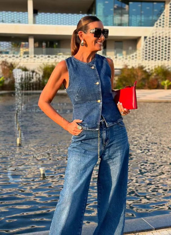 Ashley Zara Denim Set