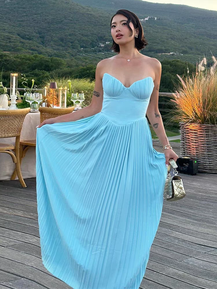 Shantel Summer Beach Vacation Long Dress