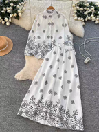 Rihanna Summer Two Piece Set