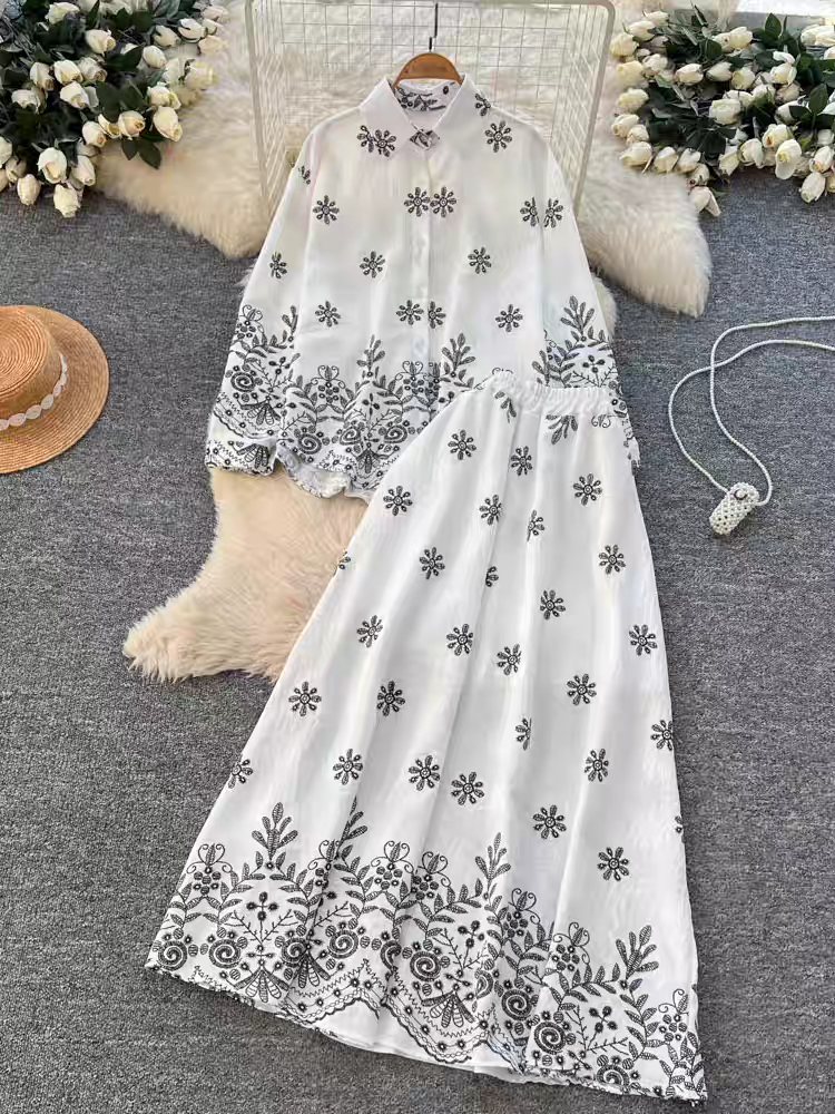 Rihanna Summer Two Piece Set