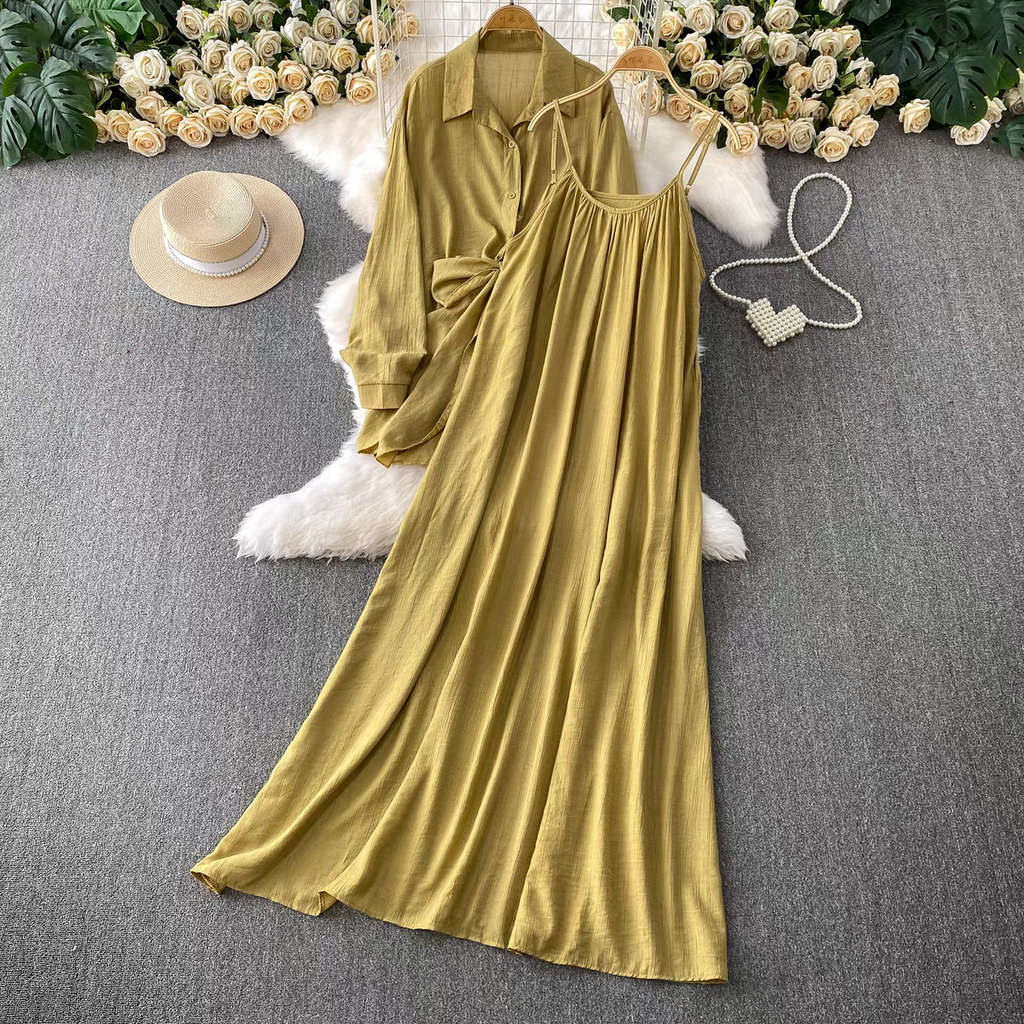 Meagan Summer Long Two Piece Set - 24th Spoke