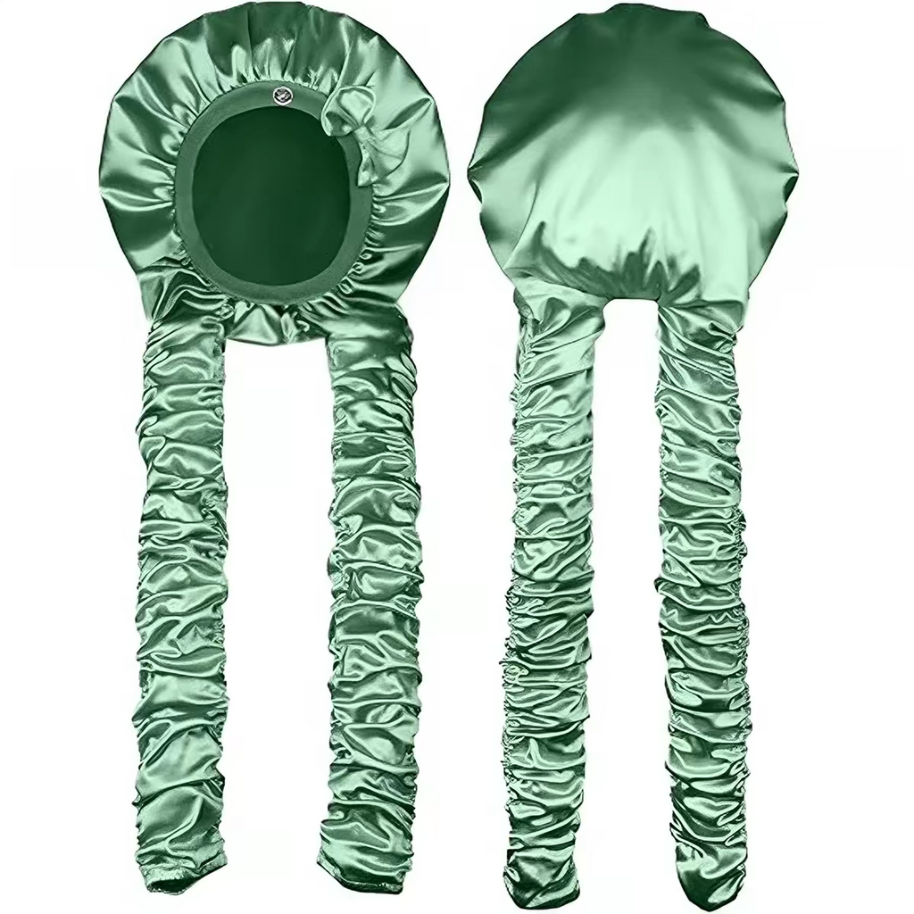 Satin Curling Hair Sleeping Cap