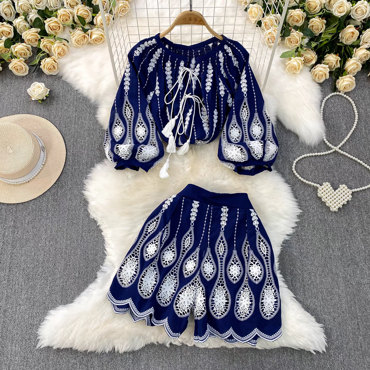 Brenna Summer Luxury Two Piece Set