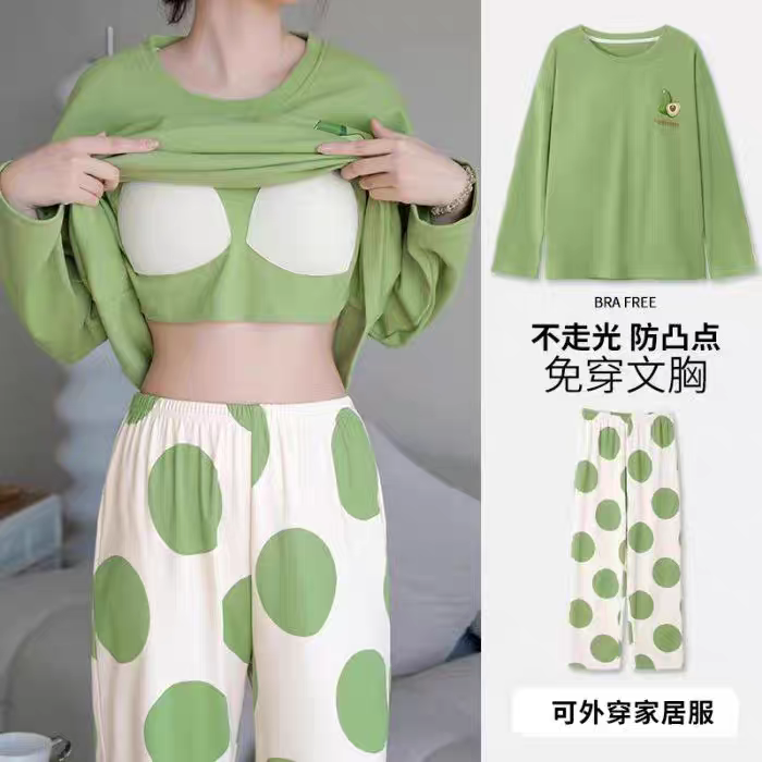 Natalie Summer Padded Pajamas Set