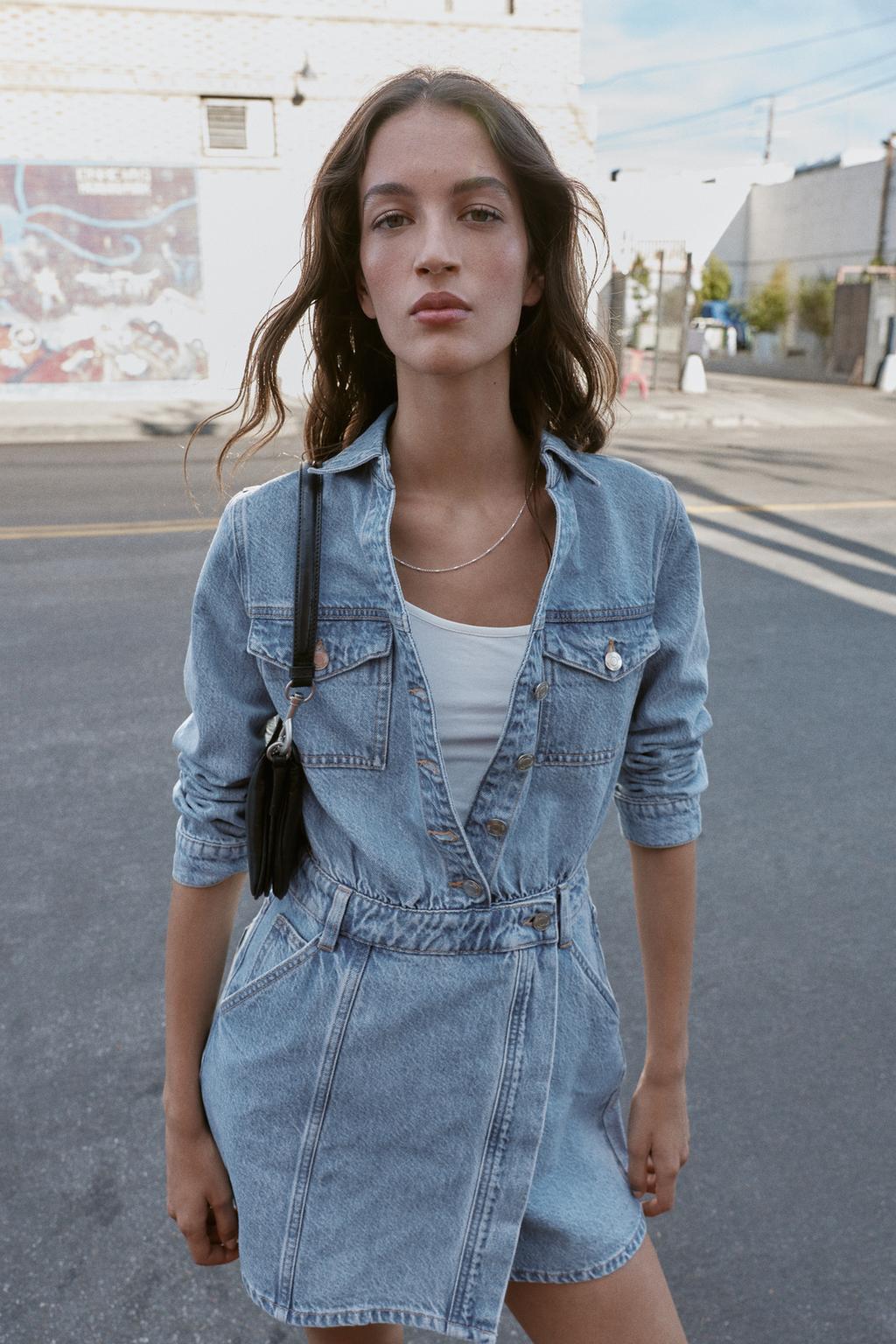 Gemma Summer Denim Mini Dress