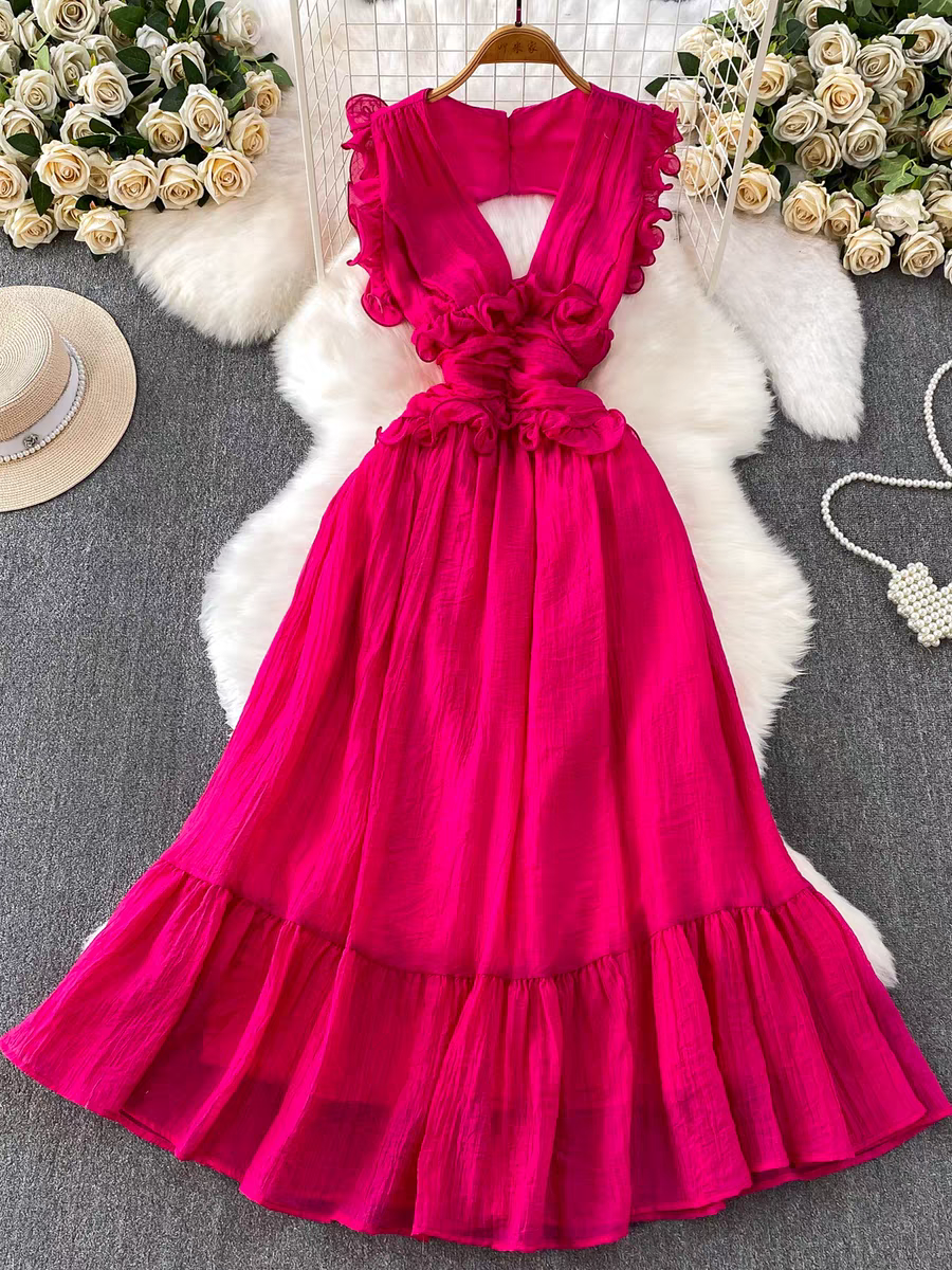 Gabrielle Winter Summer Vacation Dress