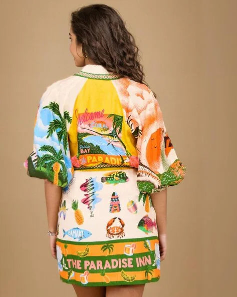 Emma Summer Beach Vacation Dress