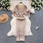 Gabrielle Summer Pleated Dress - 24th Spoke