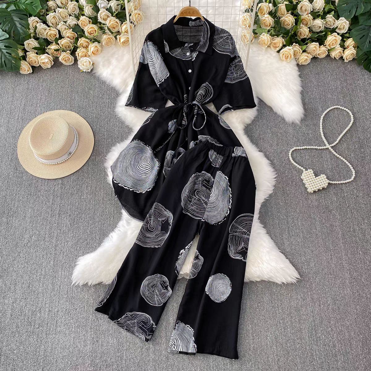 Marie Summer Two Piece Set