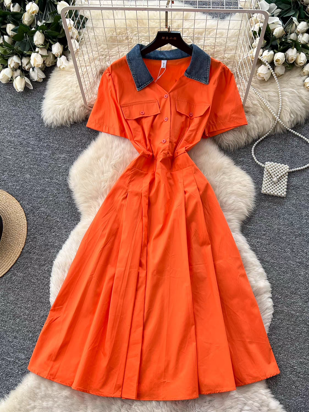 Charlize Summer Shirt Dress