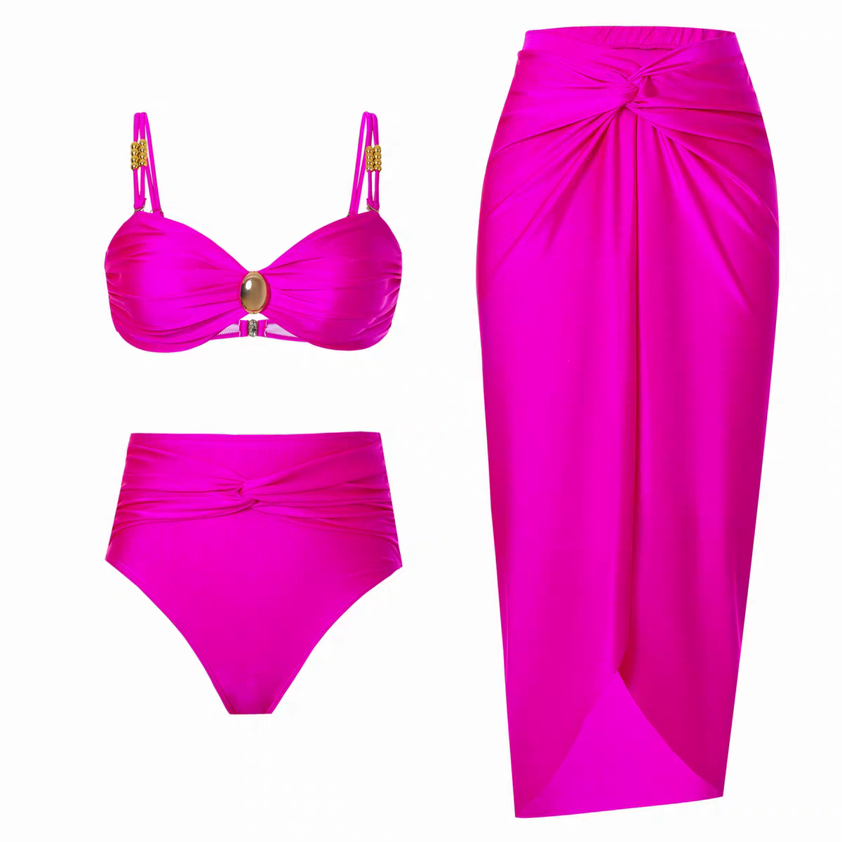 Eliot Summer Beach Vacation Three Piece Set