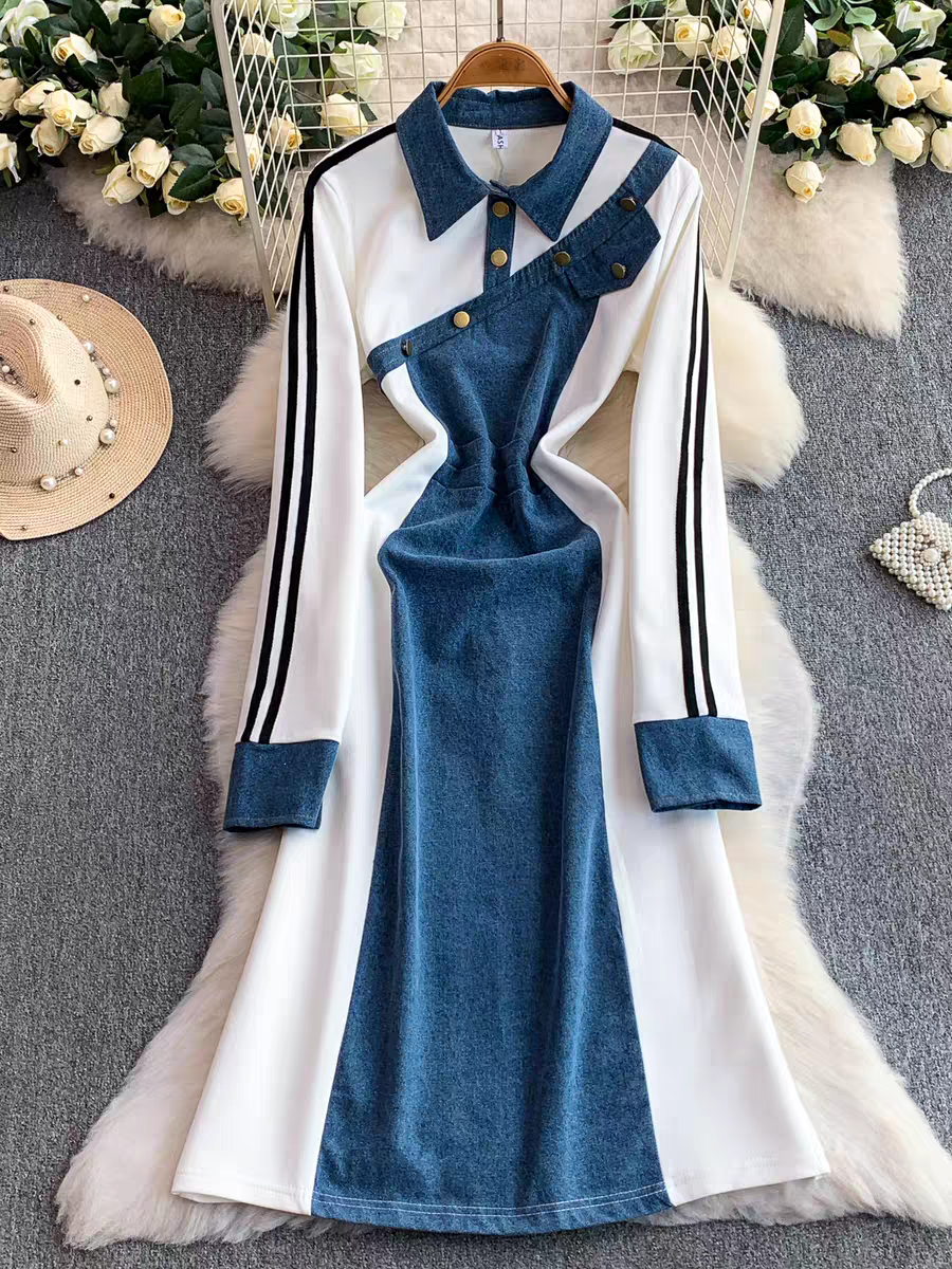 Georgine Denim Dress