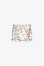Zara Viral Coin Sequins Skirt