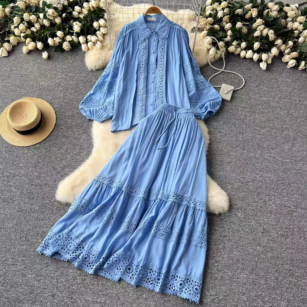 Urmila Summer Two Piece Dres Set - 24th Spoke