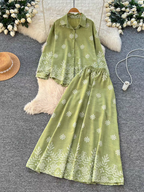 Rihanna Summer Two Piece Set