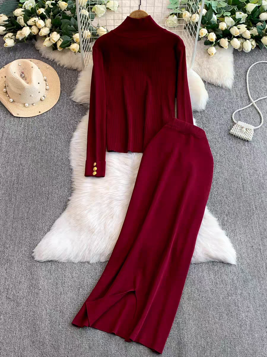 Rihanna Winter Coord Set