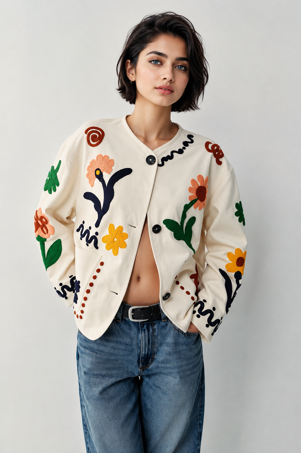 Scarlett Zara Embroidery Jacket