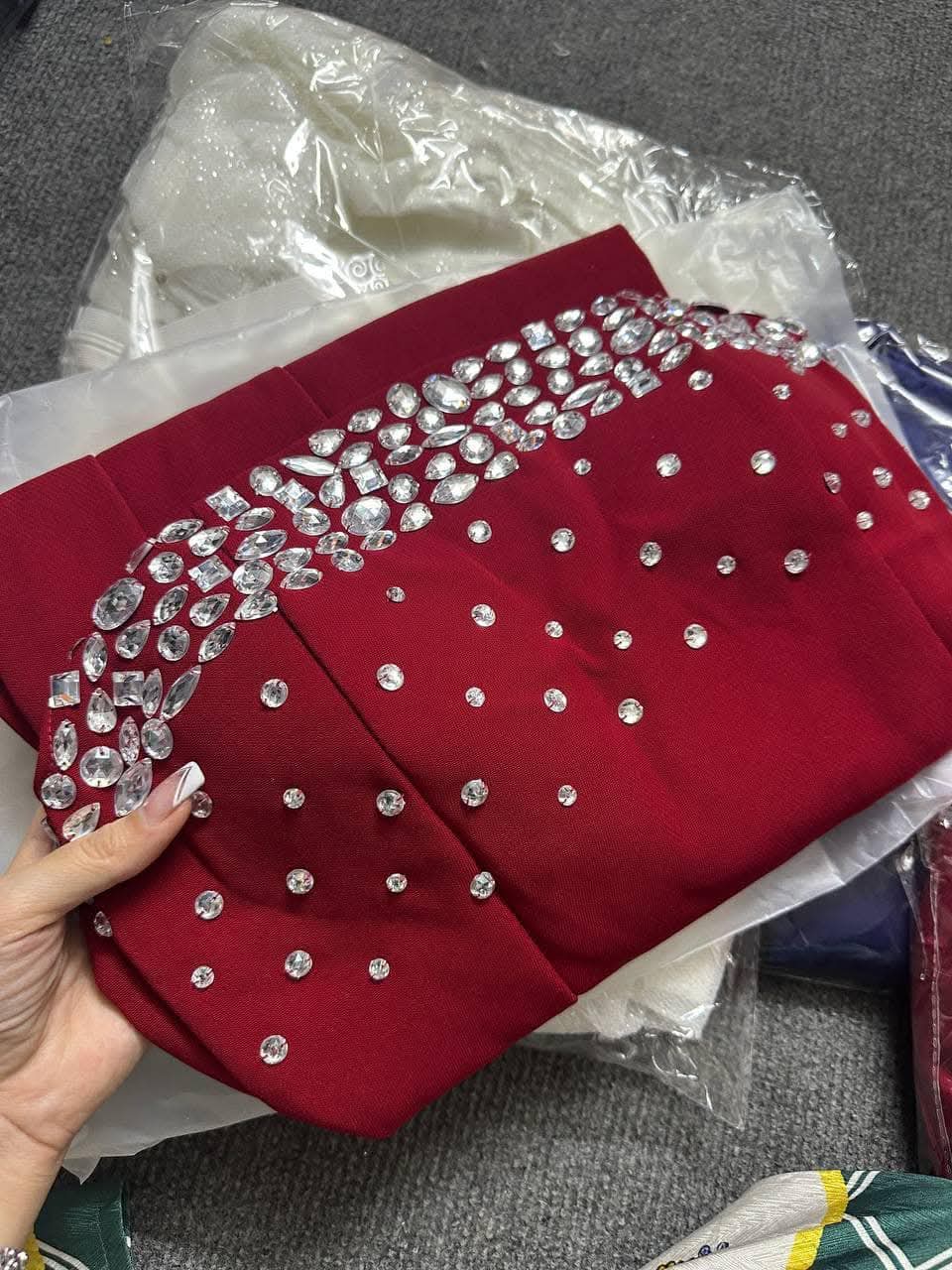 Victoria Summer A Line Party Pearl Dress