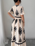 Rachel Summer Vacation Long Dress