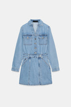 Gemma Summer Denim Mini Dress