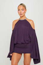 Milena Butterfly Sequins Dress