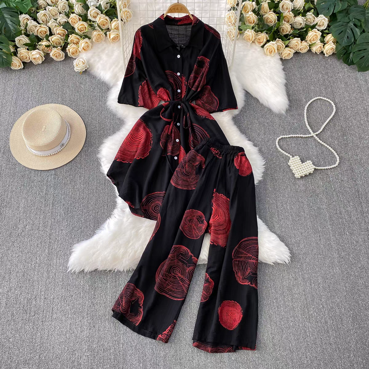 Marie Summer Two Piece Set