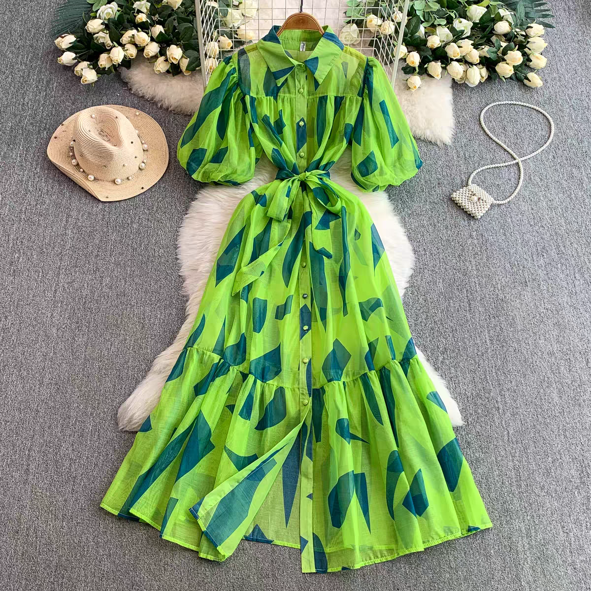 Olivia Summer Retro Dress