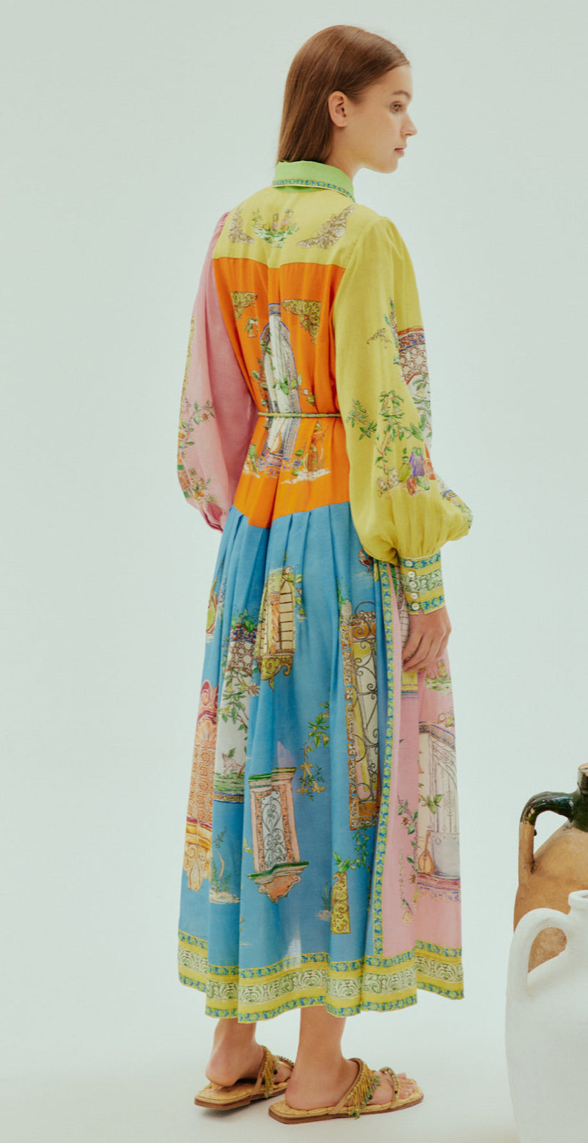 Rihanna Summer Printed Dress