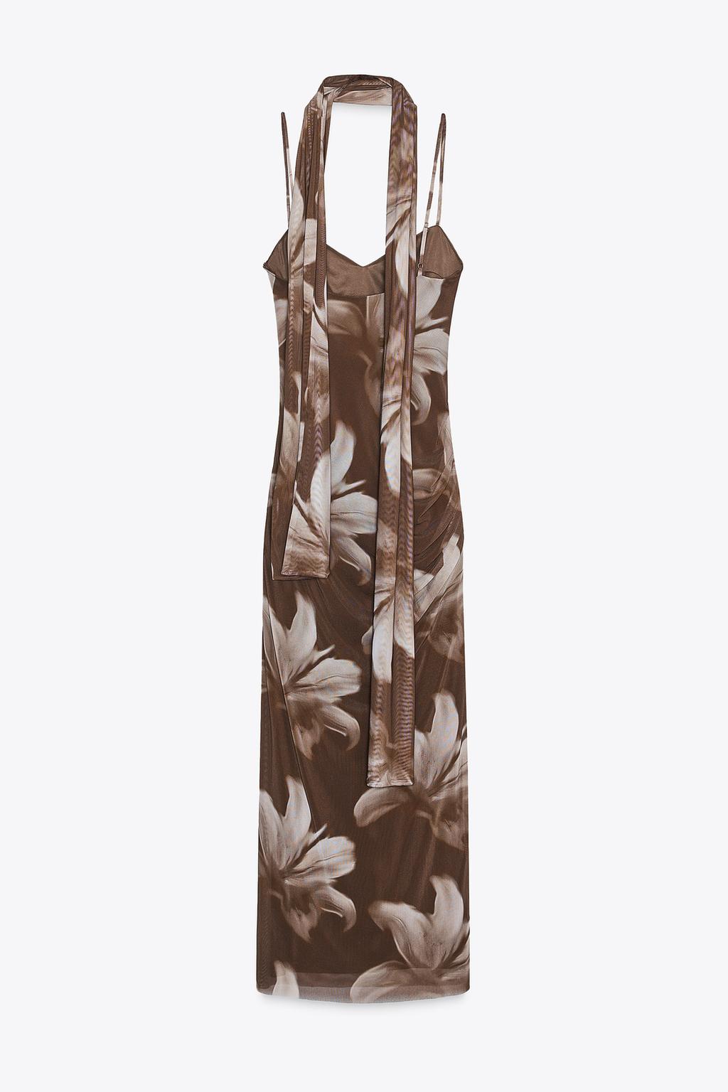 Alicia Zara Silk Midi Dress