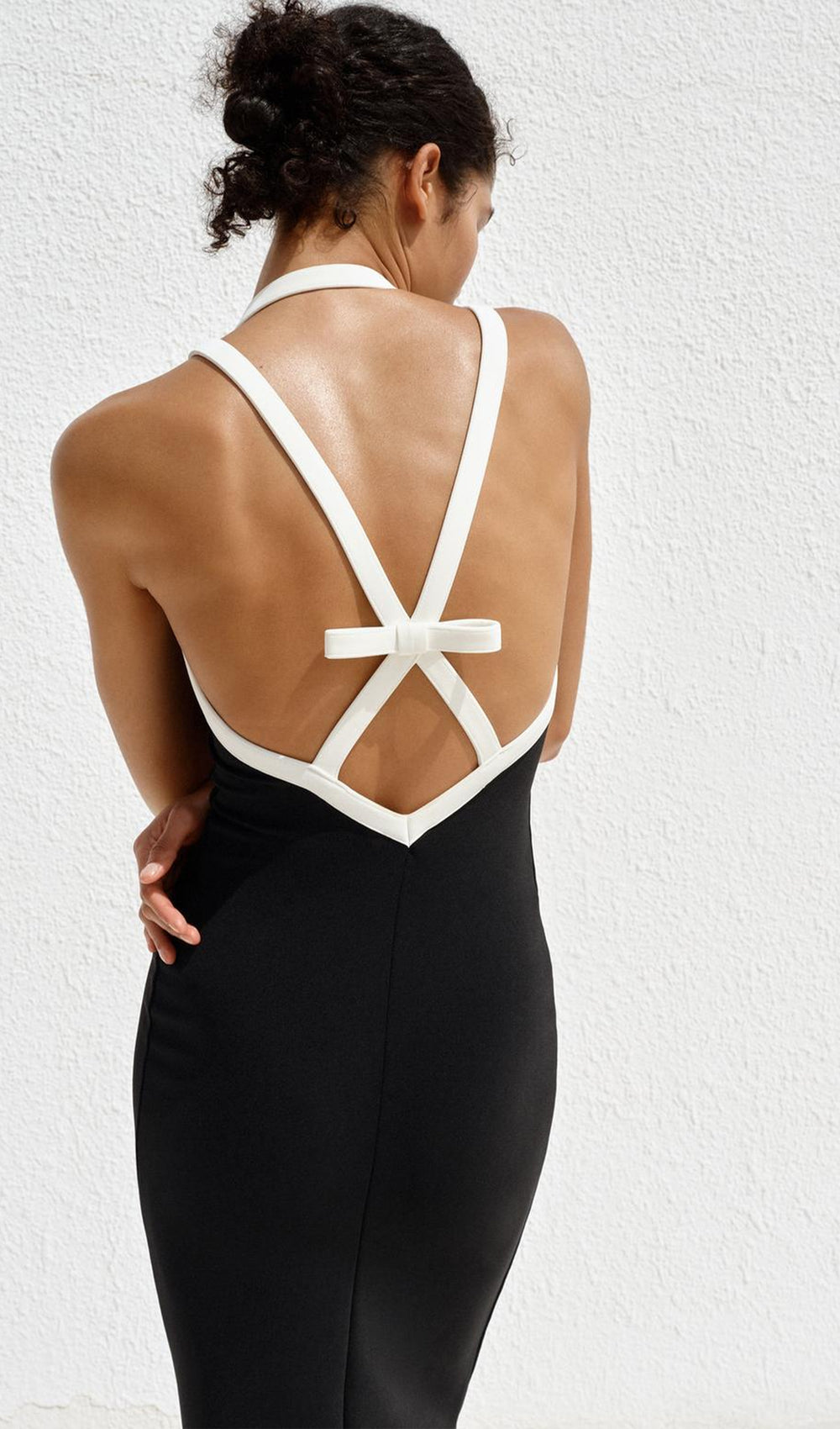 Khushi Kapoor Long Halter Neck Dress