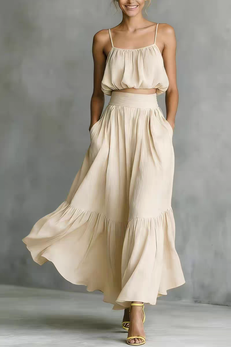Jennifer Summer Vacation Dress Set