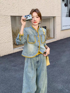 Hannah Summer Denim Coord Set