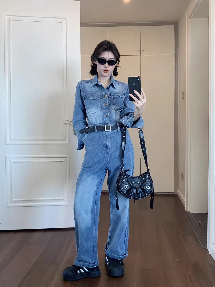Sienna Women Denim Jumpsuit - 24th Spoke