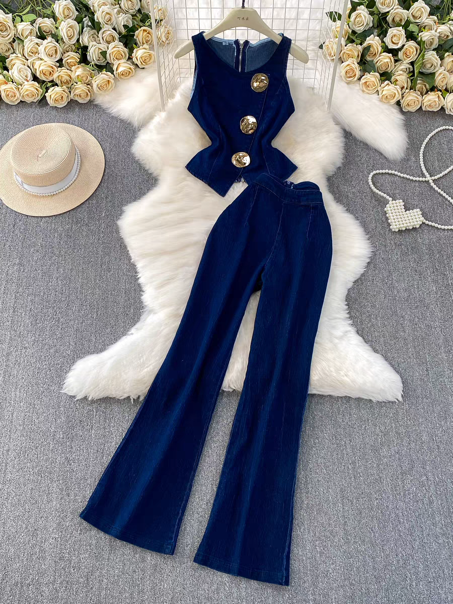 Emily Summer Denim Set